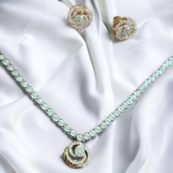 Diamond Necklace Set