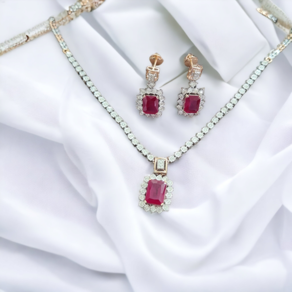 Diamond Necklace Set