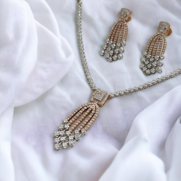 Diamond Necklace Set
