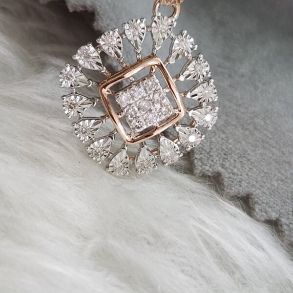 Diamond Pendant Set