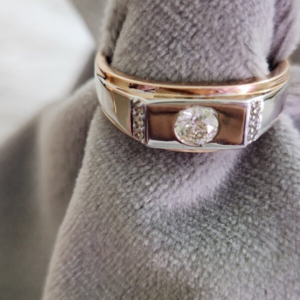 Diamond Gents Ring