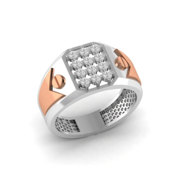 Diamond Gents Ring