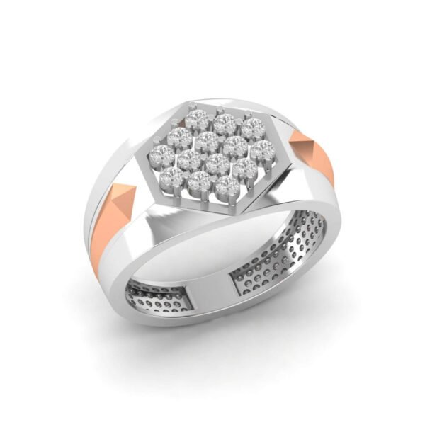 Diamond Gents Ring
