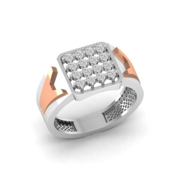 Diamond Gents Ring