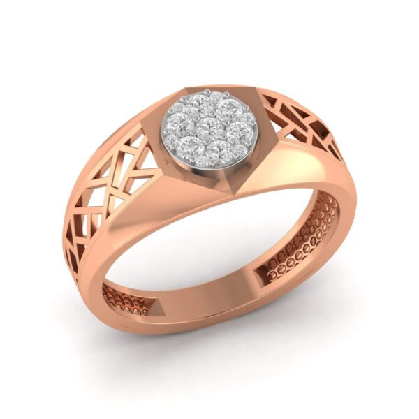 Diamond Gents Ring