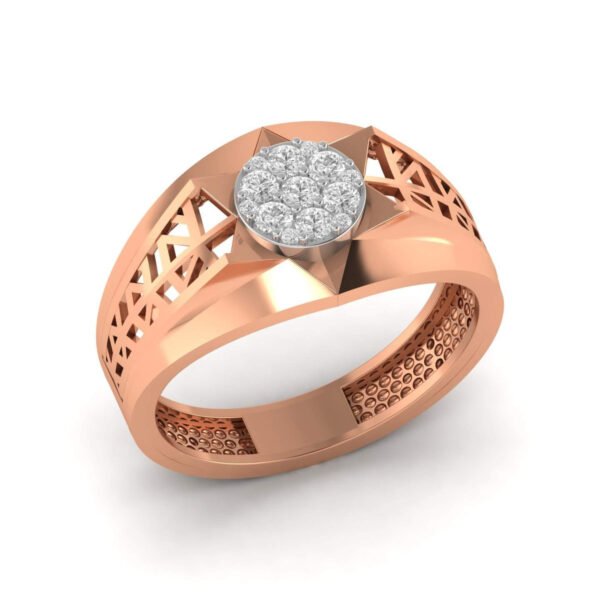 Diamond Gents Ring