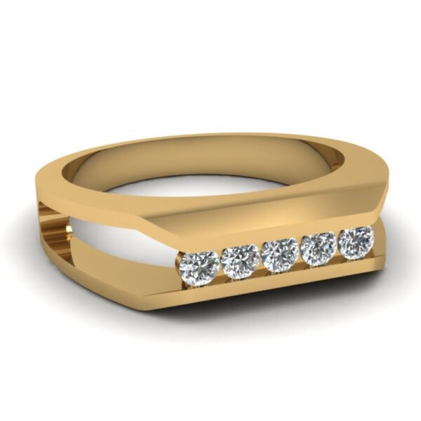 Diamond Gents Ring