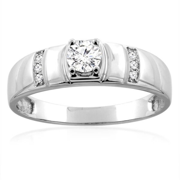 Diamond Gents Ring
